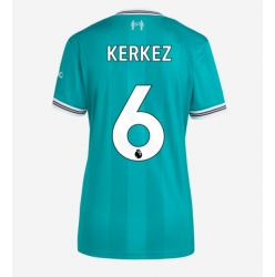 Strój piłkarski Liverpool Milos Kerkez #6 Koszulka Trzeciej damskie 2025-26 Krótki Rękaw