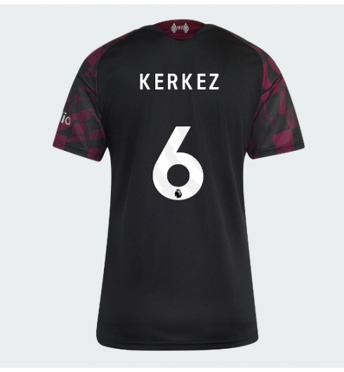 Strój piłkarski Liverpool Milos Kerkez #6 Koszulka Trzeciej damskie 2026-27 Krótki Rękaw Strój piłkarski Liverpool Milos Kerkez #6 Koszulka Trzeciej damskie 2026-27 Krótki Rękaw