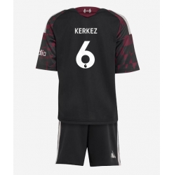 Strój piłkarski Liverpool Milos Kerkez #6 Koszulka Trzeciej dziecięce 2026-27 Krótki Rękaw (+ Krótkie spodenki)