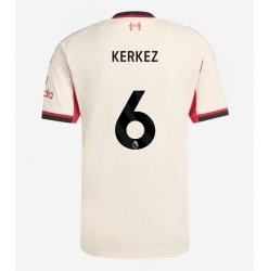 Strój piłkarski Liverpool Milos Kerkez #6 Koszulka Wyjazdowej 2025-26 Krótki Rękaw