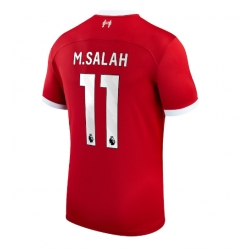 Strój piłkarski Liverpool Mohamed Salah #11 Koszulka Podstawowej 2023-24 Krótki Rękaw