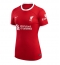 Strój piłkarski Liverpool Mohamed Salah #11 Koszulka Podstawowej damskie 2023-24 Krótki Rękaw