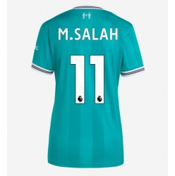 Strój piłkarski Liverpool Mohamed Salah #11 Koszulka Trzeciej damskie 2025-26 Krótki Rękaw