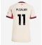 Strój piłkarski Liverpool Mohamed Salah #11 Koszulka Wyjazdowej damskie 2025-26 Krótki Rękaw