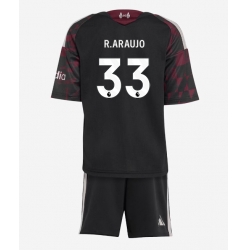Strój piłkarski Liverpool Ronald Araujo #33 Koszulka Trzeciej dziecięce 2026-27 Krótki Rękaw (+ Krótkie spodenki)