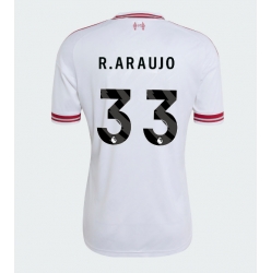 Strój piłkarski Liverpool Ronald Araujo #33 Koszulka Wyjazdowej 2026-27 Krótki Rękaw