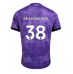 Strój piłkarski Liverpool Ryan Gravenberch #38 Koszulka Trzeciej 2023-24 Krótki Rękaw