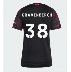 Strój piłkarski Liverpool Ryan Gravenberch #38 Koszulka Trzeciej damskie 2026-27 Krótki Rękaw