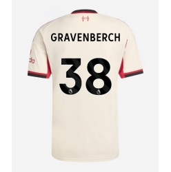 Strój piłkarski Liverpool Ryan Gravenberch #38 Koszulka Wyjazdowej 2025-26 Krótki Rękaw