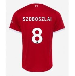 Strój piłkarski Liverpool Szoboszlai Dominik #8 Koszulka Podstawowej 2023-24 Krótki Rękaw