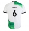 Strój piłkarski Liverpool Thiago Alcantara #6 Koszulka Wyjazdowej 2023-24 Krótki Rękaw