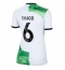 Strój piłkarski Liverpool Thiago Alcantara #6 Koszulka Wyjazdowej damskie 2023-24 Krótki Rękaw