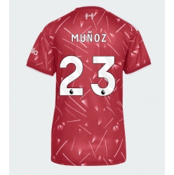 Strój piłkarski Liverpool Victor Munoz #23 Koszulka Podstawowej damskie 2026-27 Krótki Rękaw