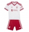 Strój piłkarski Liverpool Victor Munoz #23 Koszulka Wyjazdowej dziecięce 2026-27 Krótki Rękaw (+ Krótkie spodenki)