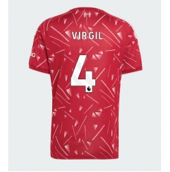 Strój piłkarski Liverpool Virgil van Dijk #4 Koszulka Podstawowej 2026-27 Krótki Rękaw