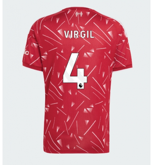 Strój piłkarski Liverpool Virgil van Dijk #4 Koszulka Podstawowej 2026-27 Krótki Rękaw Strój piłkarski Liverpool Virgil van Dijk #4 Koszulka Podstawowej 2026-27 Krótki Rękaw