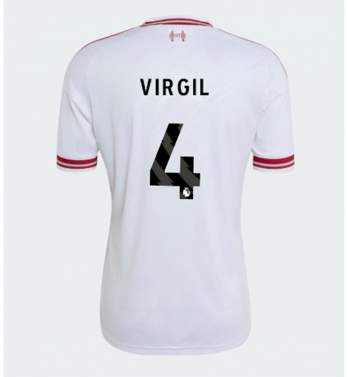 Strój piłkarski Liverpool Virgil van Dijk #4 Koszulka Wyjazdowej 2026-27 Krótki Rękaw Strój piłkarski Liverpool Virgil van Dijk #4 Koszulka Wyjazdowej 2026-27 Krótki Rękaw
