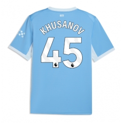 Strój piłkarski Manchester City Abdukodir Khusanov #45 Koszulka Podstawowej 2026-27 Krótki Rękaw