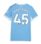 Strój piłkarski Manchester City Abdukodir Khusanov #45 Koszulka Podstawowej damskie 2026-27 Krótki Rękaw Strój piłkarski Manchester City Abdukodir Khusanov #45 Koszulka Podstawowej damskie 2026-27 Krótki Rękaw