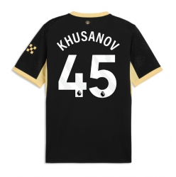 Strój piłkarski Manchester City Abdukodir Khusanov #45 Koszulka Wyjazdowej 2026-27 Krótki Rękaw