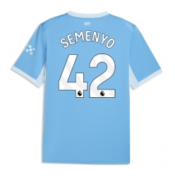 Strój piłkarski Manchester City Antoine Semenyo #42 Koszulka Podstawowej 2026-27 Krótki Rękaw