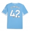 Strój piłkarski Manchester City Antoine Semenyo #42 Koszulka Podstawowej 2026-27 Krótki Rękaw Strój piłkarski Manchester City Antoine Semenyo #42 Koszulka Podstawowej 2026-27 Krótki Rękaw