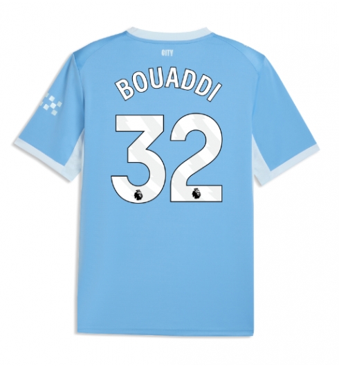 Strój piłkarski Manchester City Ayyoub Bouaddi #32 Koszulka Podstawowej 2026-27 Krótki Rękaw Strój piłkarski Manchester City Ayyoub Bouaddi #32 Koszulka Podstawowej 2026-27 Krótki Rękaw
