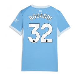 Strój piłkarski Manchester City Ayyoub Bouaddi #32 Koszulka Podstawowej damskie 2026-27 Krótki Rękaw