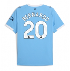 Strój piłkarski Manchester City Bernardo Silva #20 Koszulka Podstawowej 2025-26 Krótki Rękaw