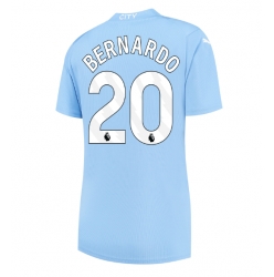 Strój piłkarski Manchester City Bernardo Silva #20 Koszulka Podstawowej damskie 2023-24 Krótki Rękaw