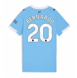 Strój piłkarski Manchester City Bernardo Silva #20 Koszulka Podstawowej damskie 2025-26 Krótki Rękaw