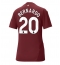 Strój piłkarski Manchester City Bernardo Silva #20 Koszulka Trzeciej damskie 2024-25 Krótki Rękaw