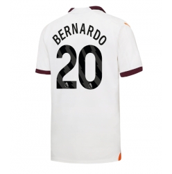 Strój piłkarski Manchester City Bernardo Silva #20 Koszulka Wyjazdowej 2023-24 Krótki Rękaw