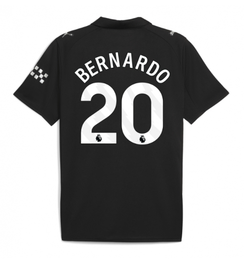 Strój piłkarski Manchester City Bernardo Silva #20 Koszulka Wyjazdowej 2025-26 Krótki Rękaw Strój piłkarski Manchester City Bernardo Silva #20 Koszulka Wyjazdowej 2025-26 Krótki Rękaw
