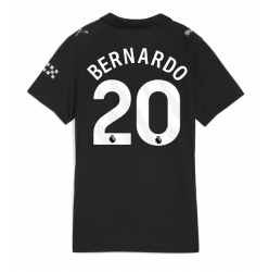Strój piłkarski Manchester City Bernardo Silva #20 Koszulka Wyjazdowej damskie 2025-26 Krótki Rękaw