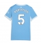 Strój piłkarski Manchester City Elliot Anderson #5 Koszulka Podstawowej damskie 2026-27 Krótki Rękaw Strój piłkarski Manchester City Elliot Anderson #5 Koszulka Podstawowej damskie 2026-27 Krótki Rękaw