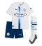 Strój piłkarski Manchester City Elliot Anderson #5 Koszulka Trzeciej dziecięce 2026-27 Krótki Rękaw (+ Krótkie spodenki)