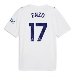 Strój piłkarski Manchester City Enzo Fernandez #17 Koszulka Trzeciej 2026-27 Krótki Rękaw