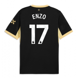 Strój piłkarski Manchester City Enzo Fernandez #17 Koszulka Wyjazdowej 2026-27 Krótki Rękaw