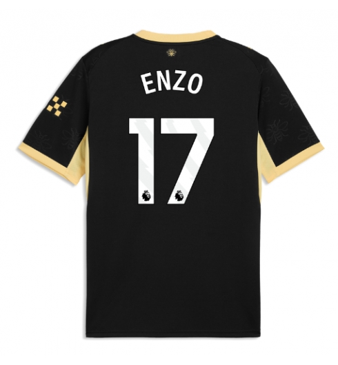 Strój piłkarski Manchester City Enzo Fernandez #17 Koszulka Wyjazdowej 2026-27 Krótki Rękaw Strój piłkarski Manchester City Enzo Fernandez #17 Koszulka Wyjazdowej 2026-27 Krótki Rękaw