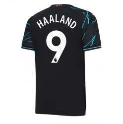 Strój piłkarski Manchester City Erling Haaland #9 Koszulka Trzeciej 2023-24 Krótki Rękaw