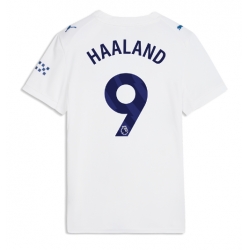 Strój piłkarski Manchester City Erling Haaland #9 Koszulka Trzeciej damskie 2026-27 Krótki Rękaw