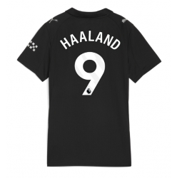 Strój piłkarski Manchester City Erling Haaland #9 Koszulka Wyjazdowej damskie 2025-26 Krótki Rękaw
