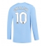 Strój piłkarski Manchester City Jack Grealish #10 Koszulka Podstawowej 2023-24 Długi Rękaw