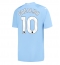 Strój piłkarski Manchester City Jack Grealish #10 Koszulka Podstawowej 2023-24 Krótki Rękaw