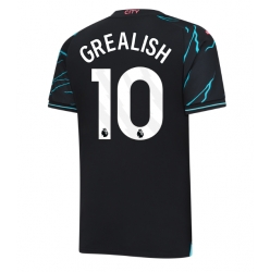 Strój piłkarski Manchester City Jack Grealish #10 Koszulka Trzeciej 2023-24 Krótki Rękaw