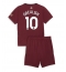 Strój piłkarski Manchester City Jack Grealish #10 Koszulka Trzeciej dziecięce 2024-25 Krótki Rękaw (+ Krótkie spodenki)