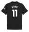 Strój piłkarski Manchester City Jeremy Doku #11 Koszulka Wyjazdowej 2025-26 Krótki Rękaw Strój piłkarski Manchester City Jeremy Doku #11 Koszulka Wyjazdowej 2025-26 Krótki Rękaw