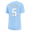 Strój piłkarski Manchester City John Stones #5 Koszulka Podstawowej damskie 2023-24 Krótki Rękaw