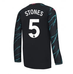 Strój piłkarski Manchester City John Stones #5 Koszulka Trzeciej 2023-24 Długi Rękaw